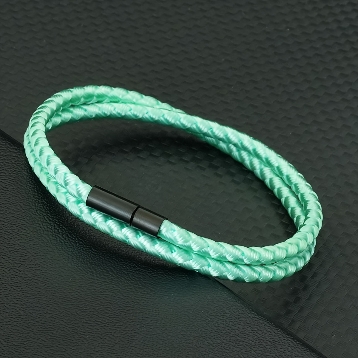 Simple Keel Rope Bangle Bracelet for Men